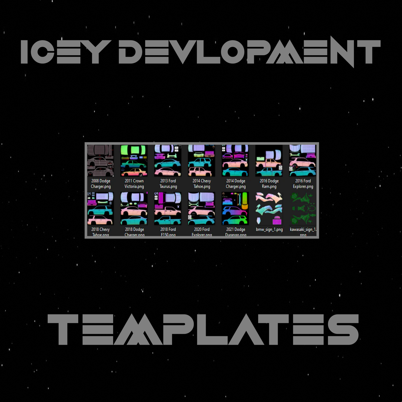 Livery Templates Icey Development